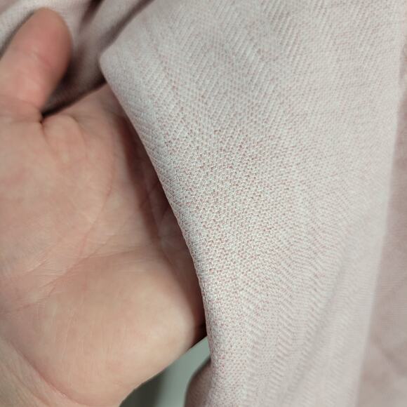 Le Suit Women's Notch-Collar Blazer Jacket + Pants Suit Blossom Pink NWT Size 14 - Picture 6 of 10